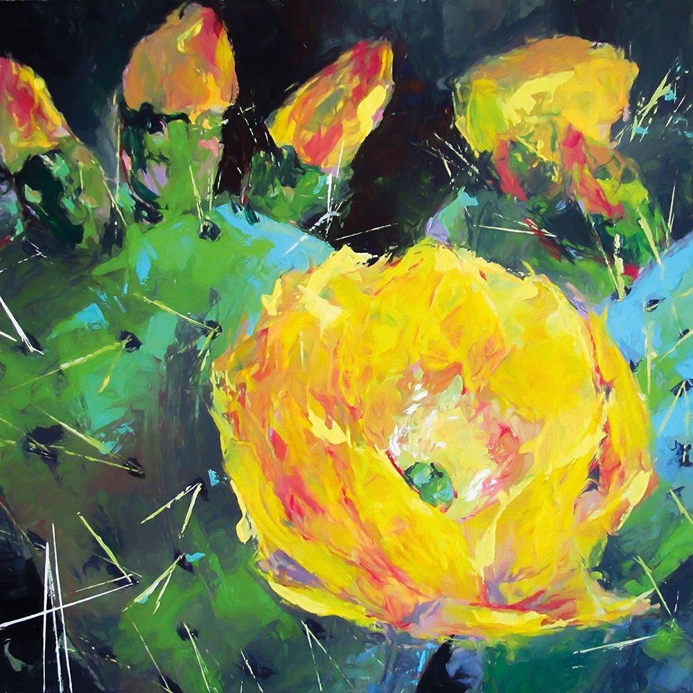 Prickly Pear Bloom art print by Anne Thouthip for $57.95 CAD