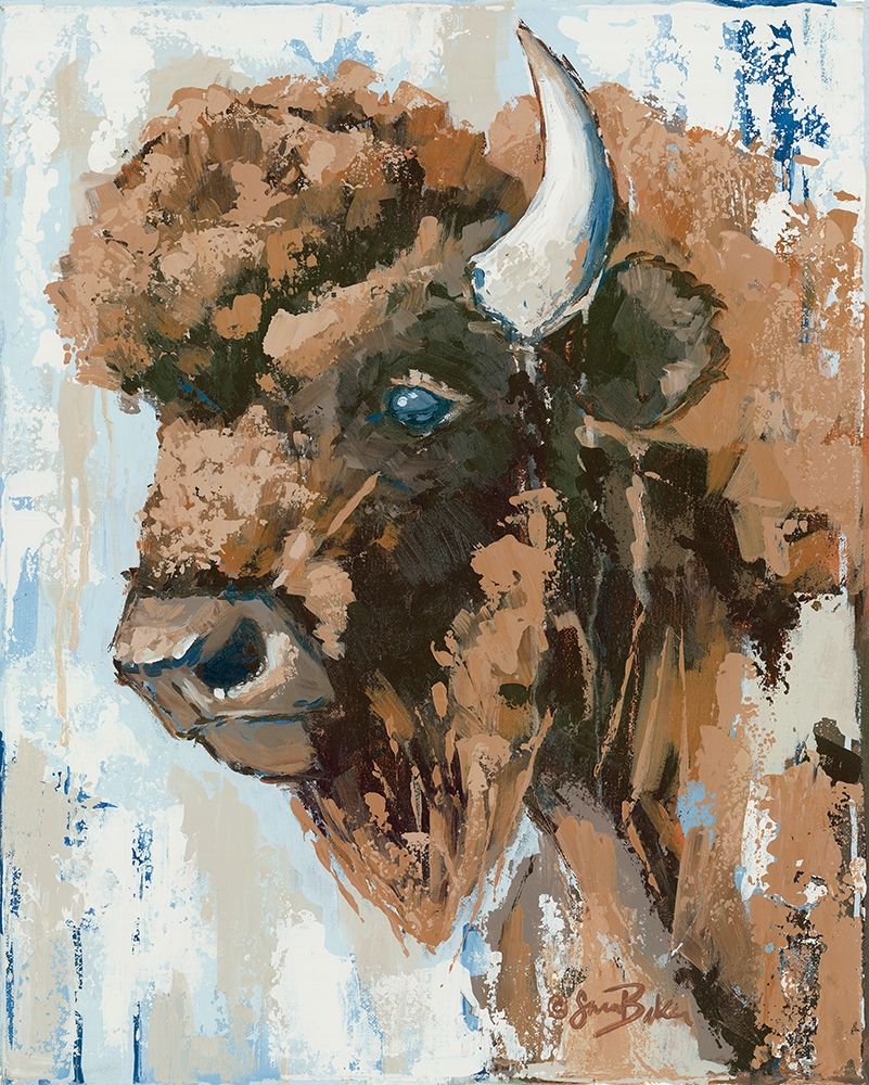 Boone the Bison art print by Roey Ebert for $57.95 CAD