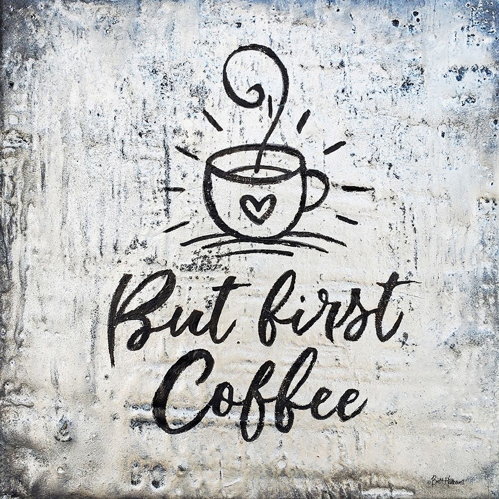 But First Coffee art print by Britt Hallowell for $57.95 CAD