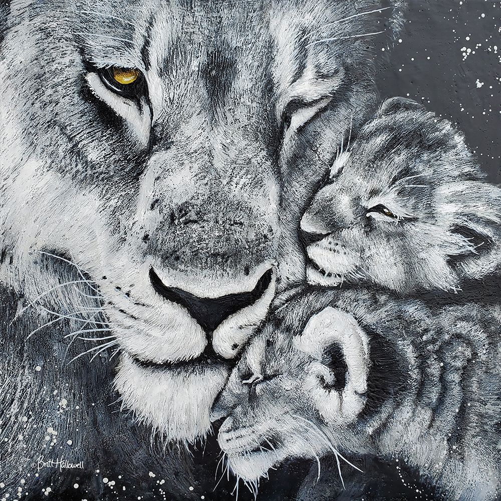 Lioness art print by Britt Hallowell for $57.95 CAD