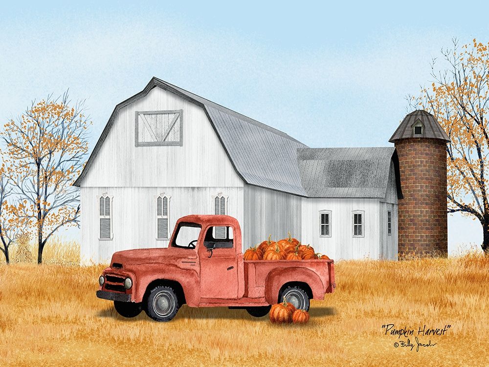 Pumpkin Harvest art print by Billy Jacobs for $57.95 CAD