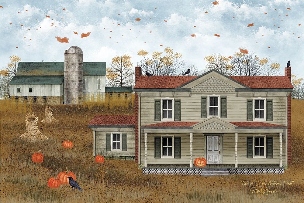 Fall at J.H. Williams Farm art print by Billy Jacobs for $57.95 CAD