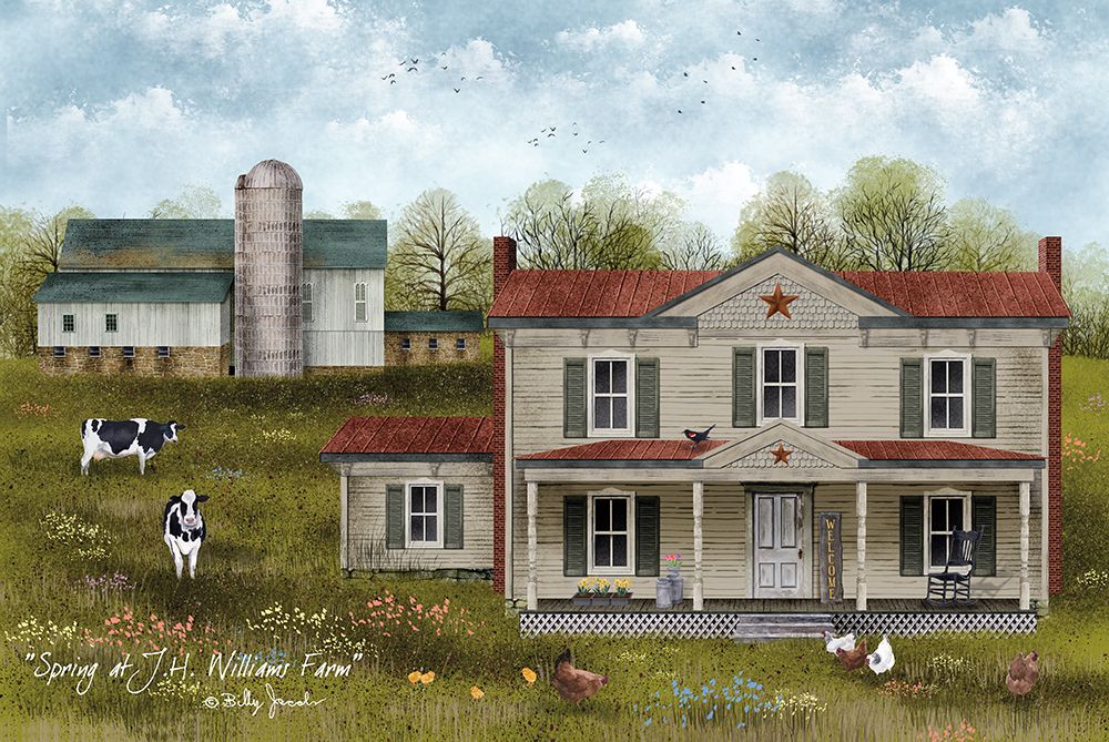 Spring at J.H. Williams Farm art print by Billy Jacobs for $57.95 CAD