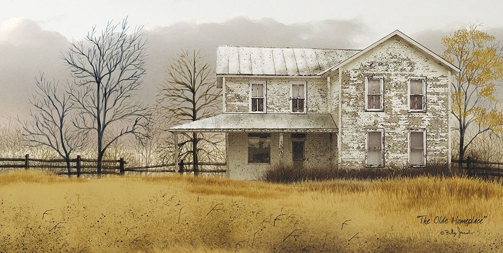 Old Homeplace     art print by Billy Jacobs for $57.95 CAD