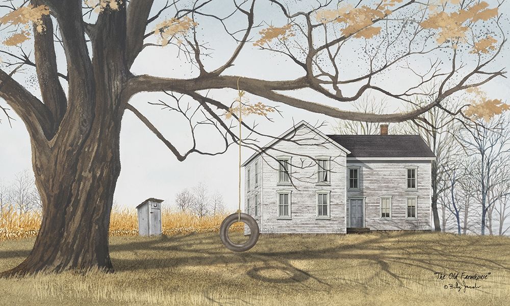 Old Farmhouse         art print by Billy Jacobs for $57.95 CAD