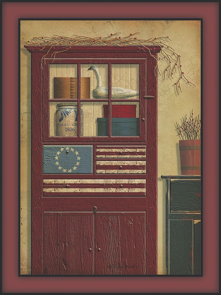 Americana Hutch art print by Billy Jacobs for $57.95 CAD