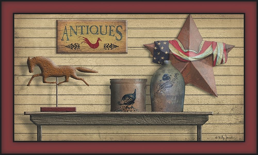 Antiques art print by Billy Jacobs for $57.95 CAD