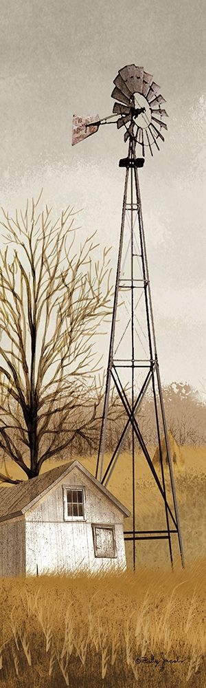 Windmill art print by Billy Jacobs for $57.95 CAD
