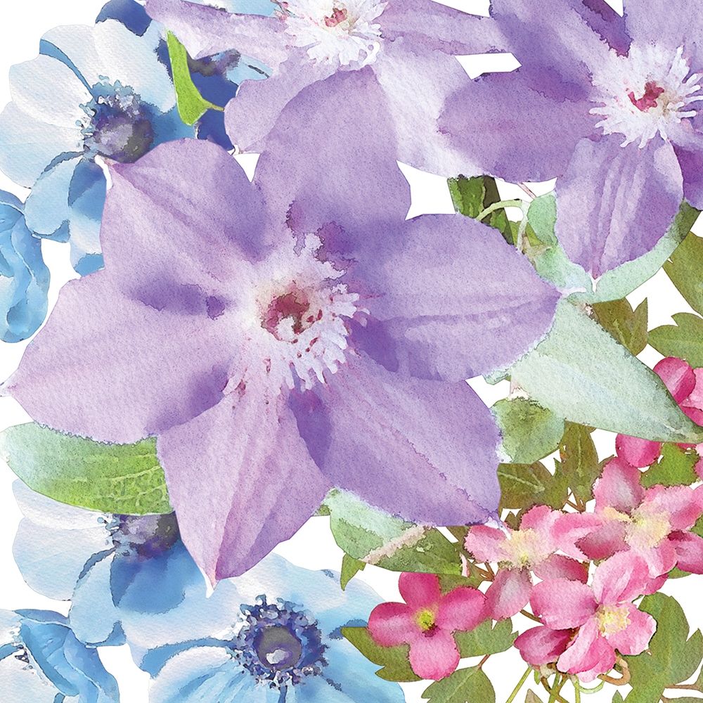 Clematis I art print by Bluebird Barn for $57.95 CAD