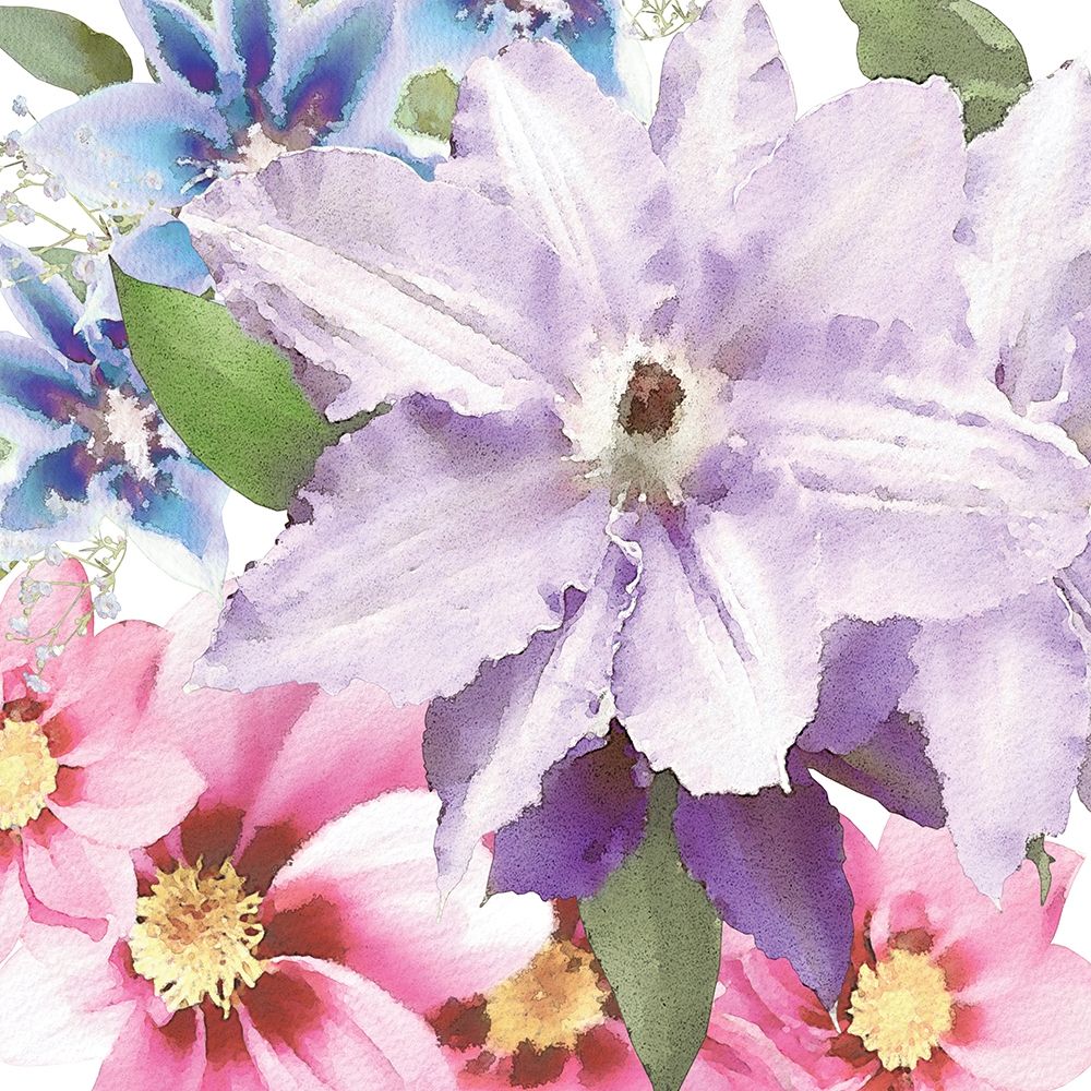 Clematis II art print by Bluebird Barn for $57.95 CAD