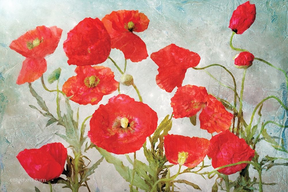 Poppies art print by Bluebird Barn for $57.95 CAD