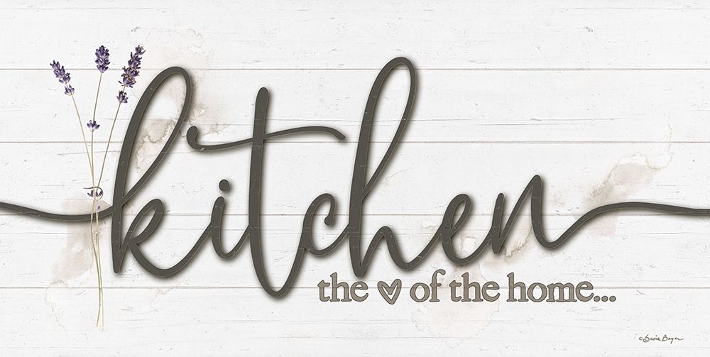 Kitchen - the Heart of the Home art print by Susie Boyer for $57.95 CAD