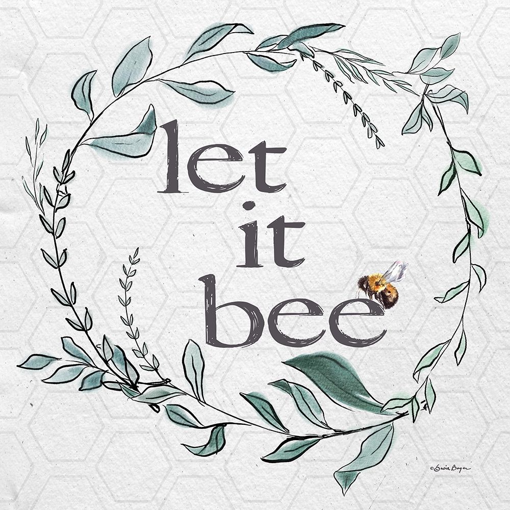 Let It Bee art print by Susie Boyer for $57.95 CAD