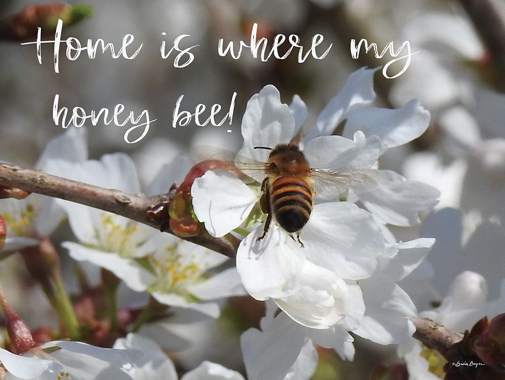 Home is Where My Honey Bee! art print by Susie Boyer for $57.95 CAD