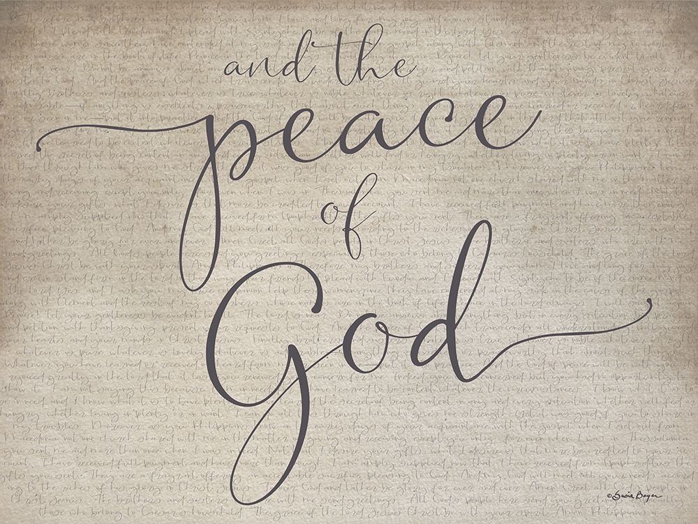 Peace of God art print by Susie Boyer for $57.95 CAD
