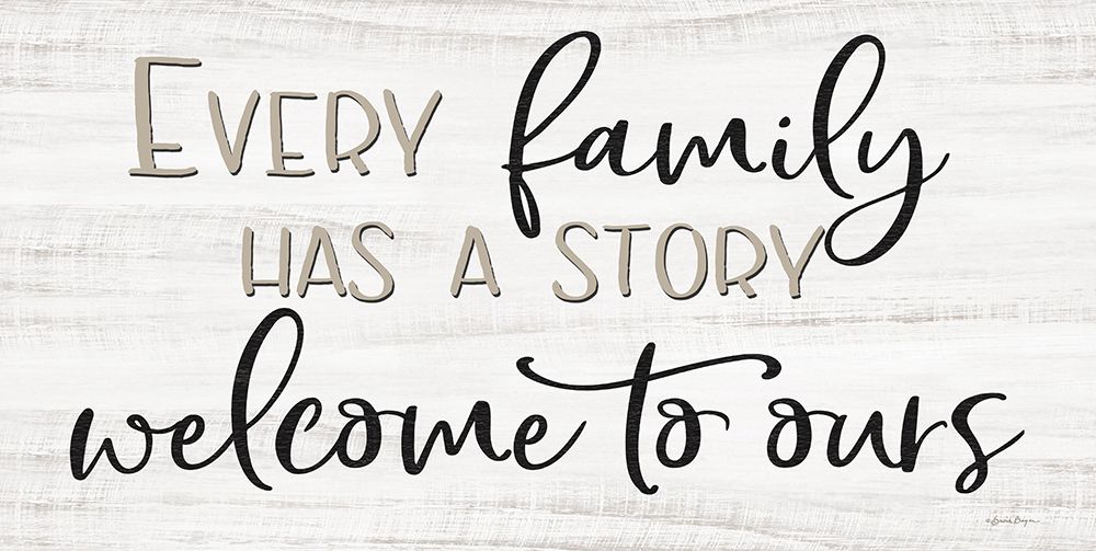 Every Family Has a Story   art print by Susie Boyer for $57.95 CAD