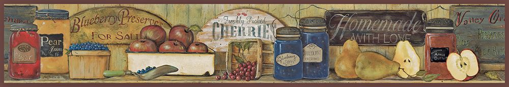 Country Kitchen Shelf art print by Pam Britton for $57.95 CAD