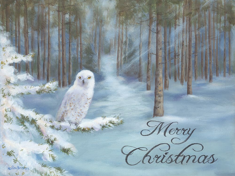 Snowy Owl art print by Pam Britton for $57.95 CAD