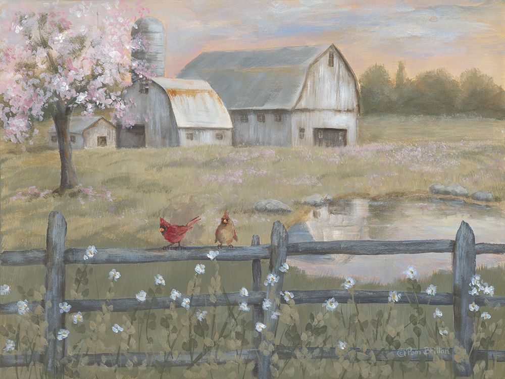 Spring Has Arrived art print by Pam Britton for $57.95 CAD