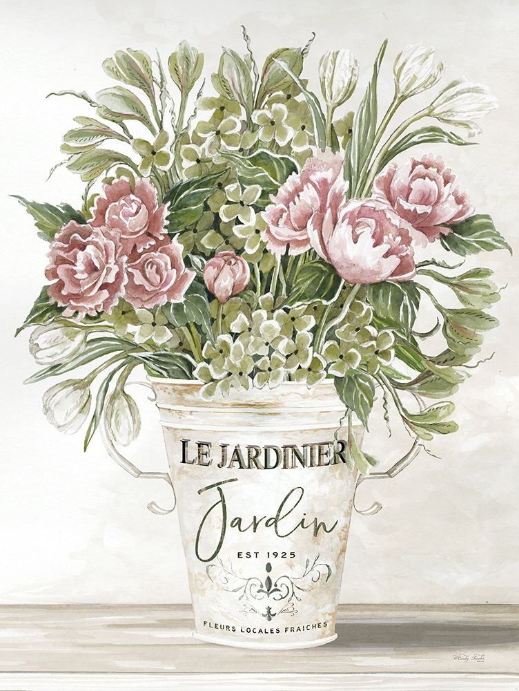 Spring Peonies II art print by Cindy Jacobs for $57.95 CAD