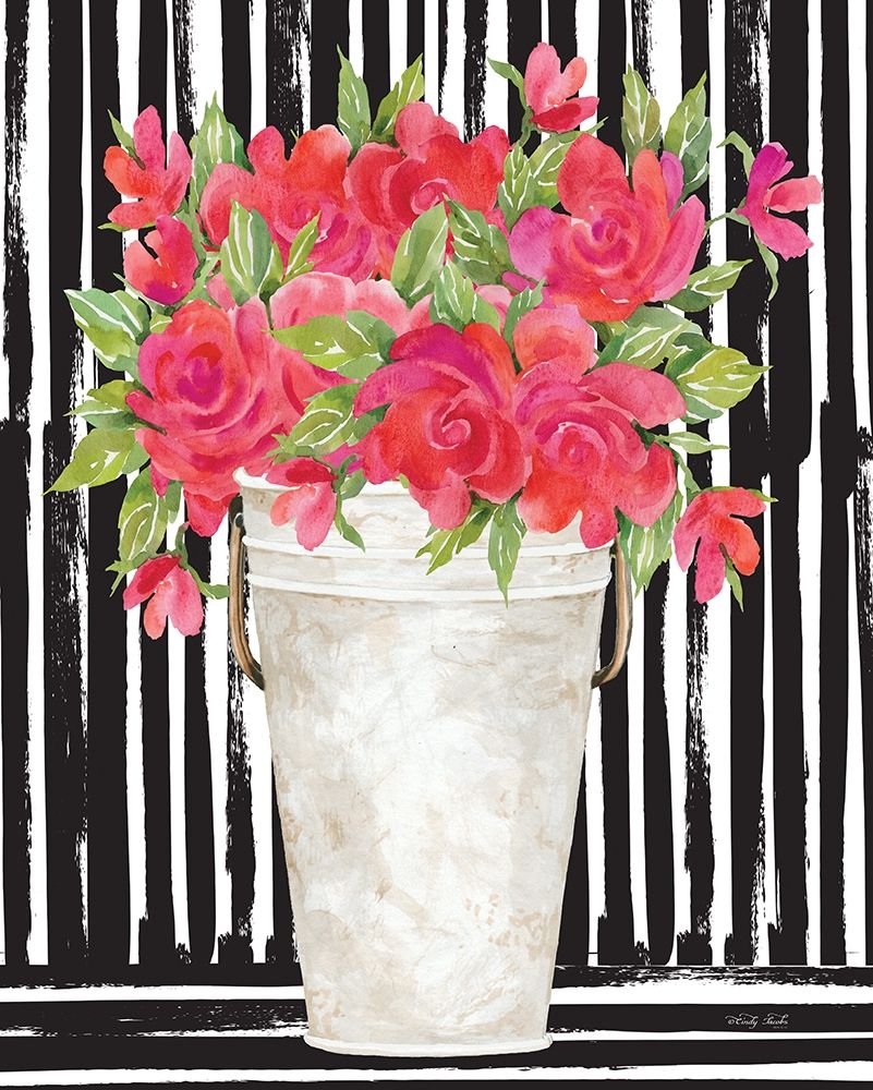Fuchsias II art print by Cindy Jacobs for $57.95 CAD
