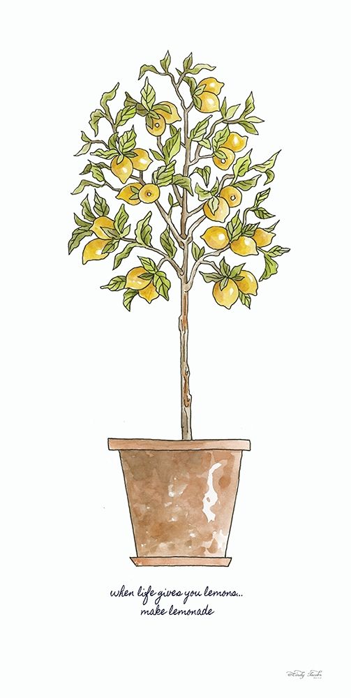 Life and Lemons   art print by Cindy Jacobs for $57.95 CAD