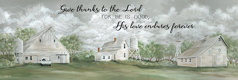 Give Thanks to the Lord   art print by Cindy Jacobs for $57.95 CAD