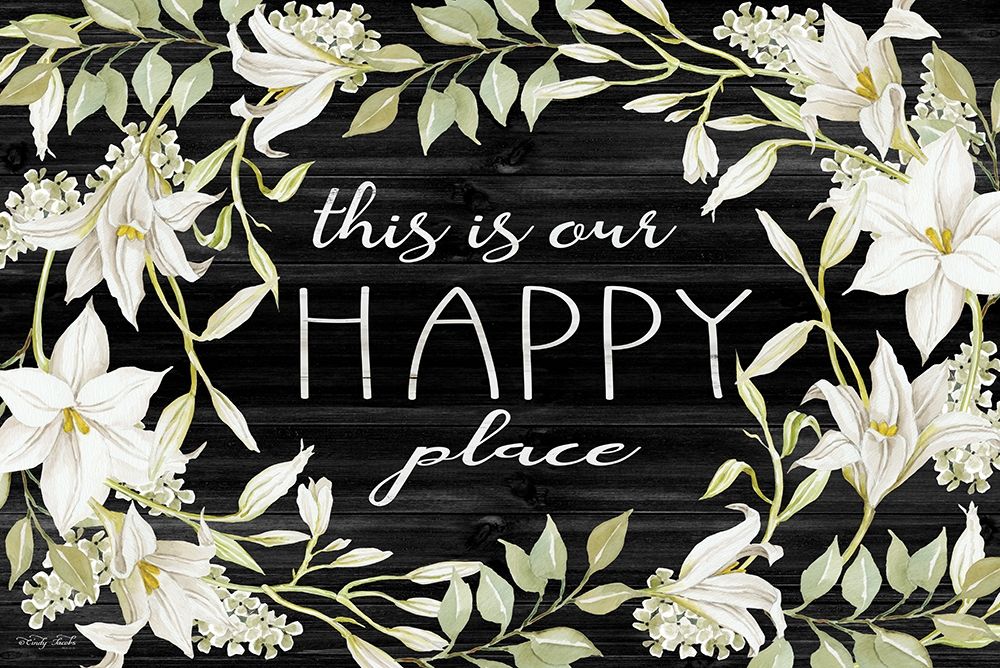 This is Our Happy Place art print by Cindy Jacobs for $57.95 CAD
