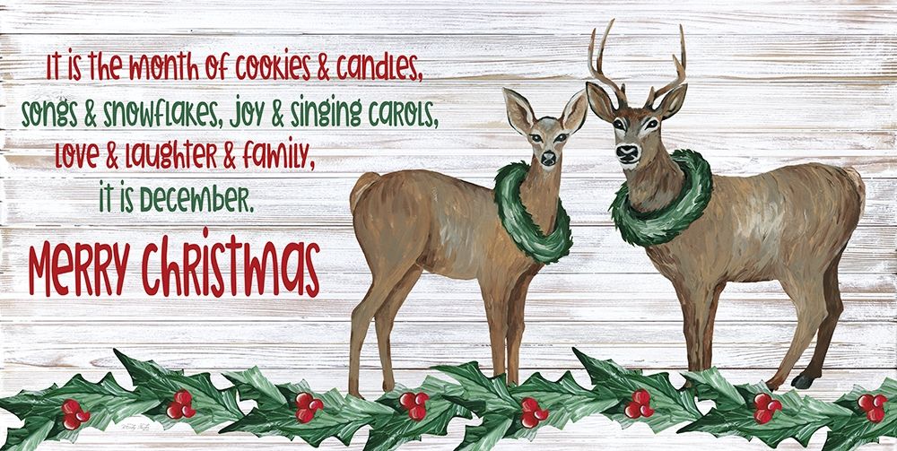 It is December art print by Cindy Jacobs for $57.95 CAD