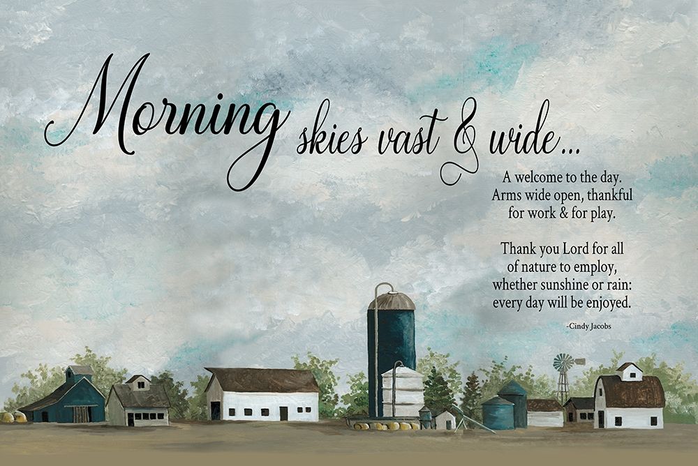 Morning Skies art print by Cindy Jacobs for $57.95 CAD
