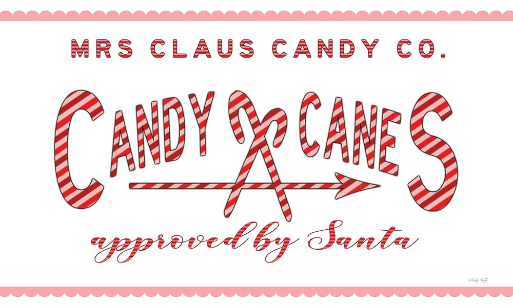 Candy Canes art print by Cindy Jacobs for $57.95 CAD