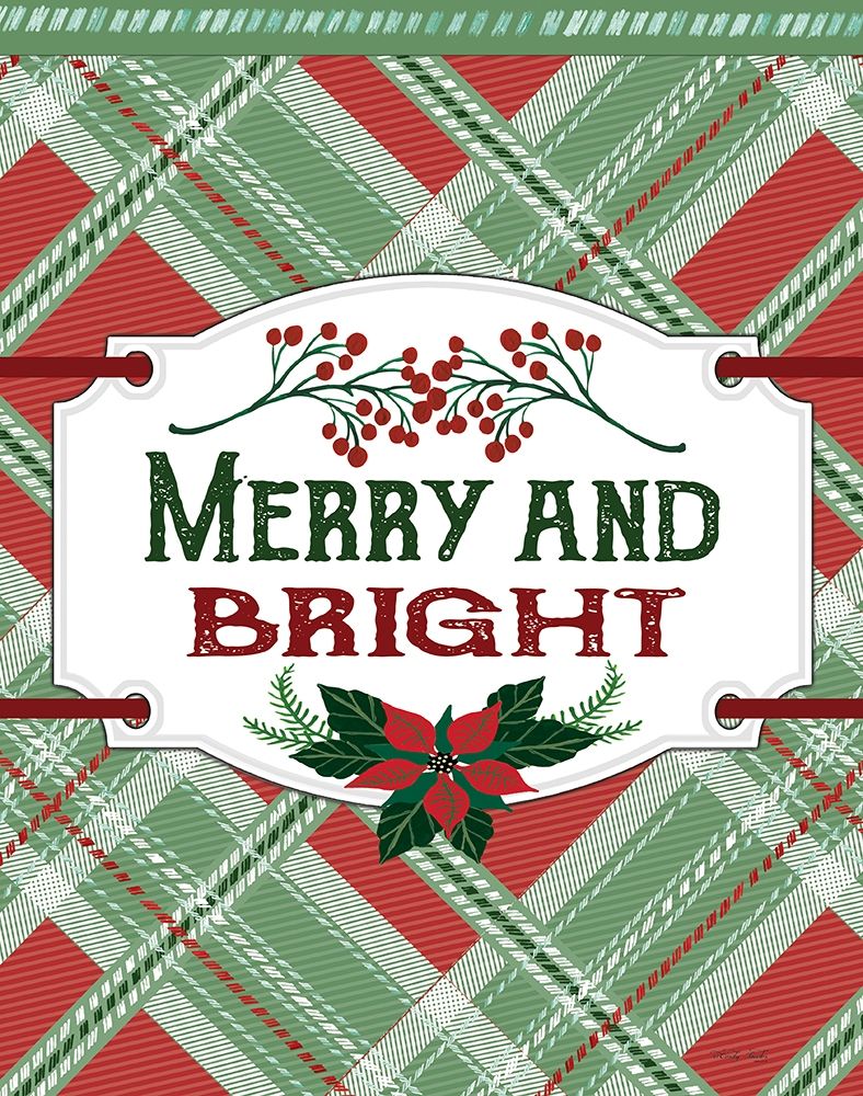 Merry and Bright  art print by Cindy Jacobs for $57.95 CAD