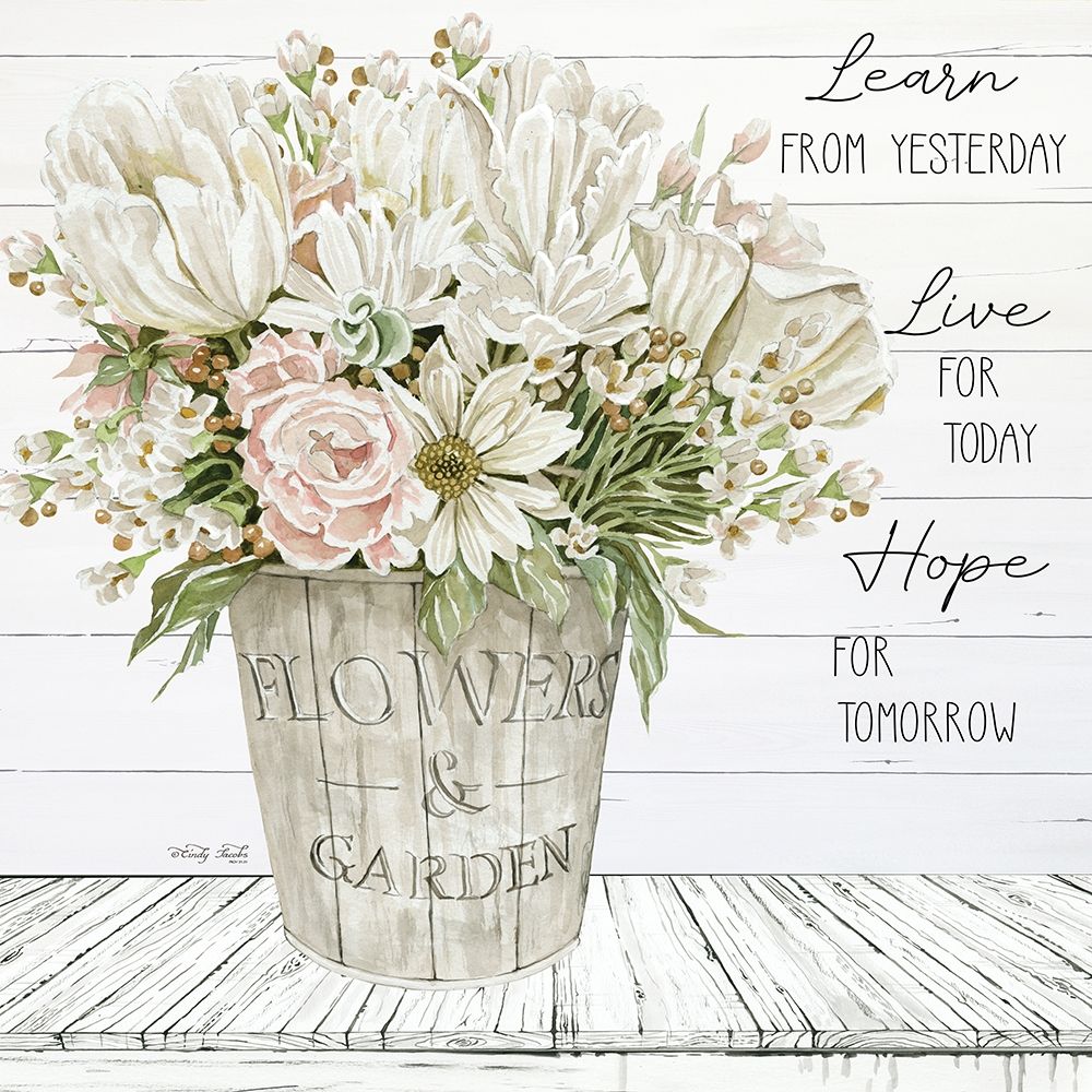 Learn from Yesterday art print by Cindy Jacobs for $57.95 CAD