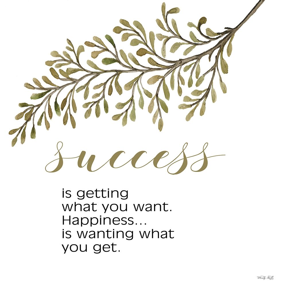 Success art print by Cindy Jacobs for $57.95 CAD