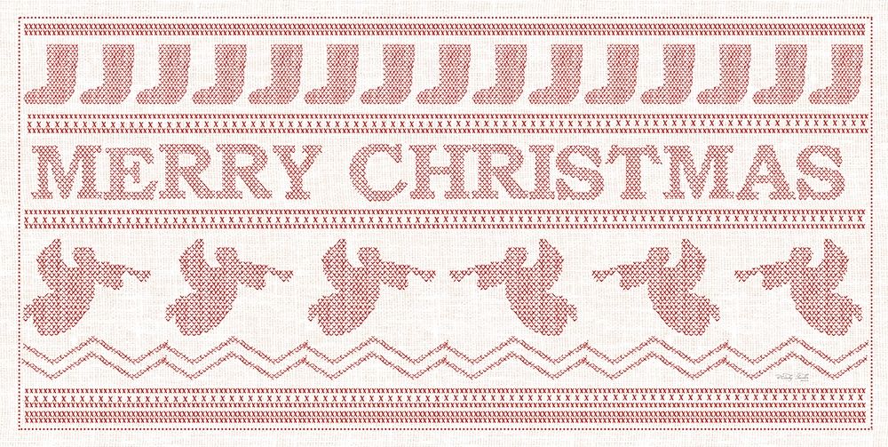 Merry Christmas Stitchery    art print by Cindy Jacobs for $57.95 CAD