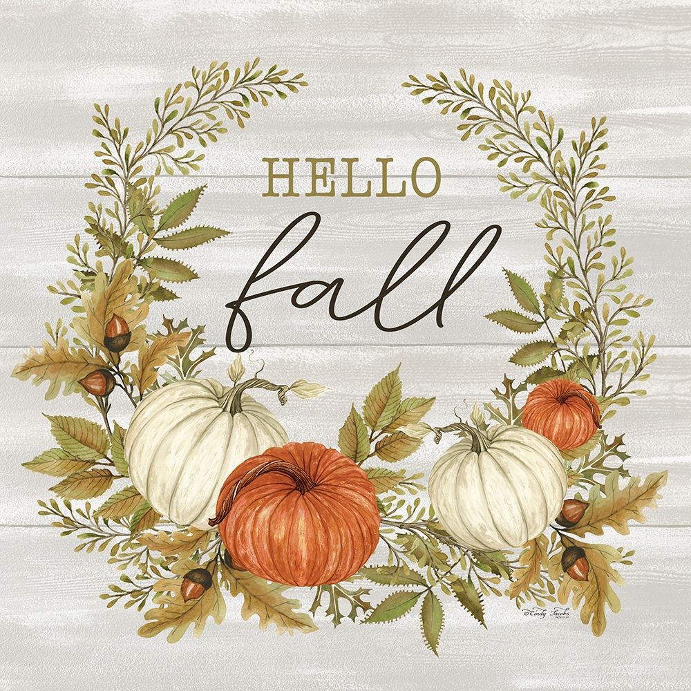 Hello Fall art print by Cindy Jacobs for $57.95 CAD