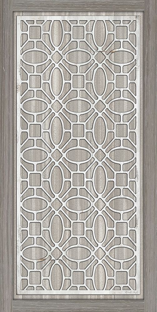 Geo Greige Deco Panel 4 art print by Cindy Jacobs for $57.95 CAD