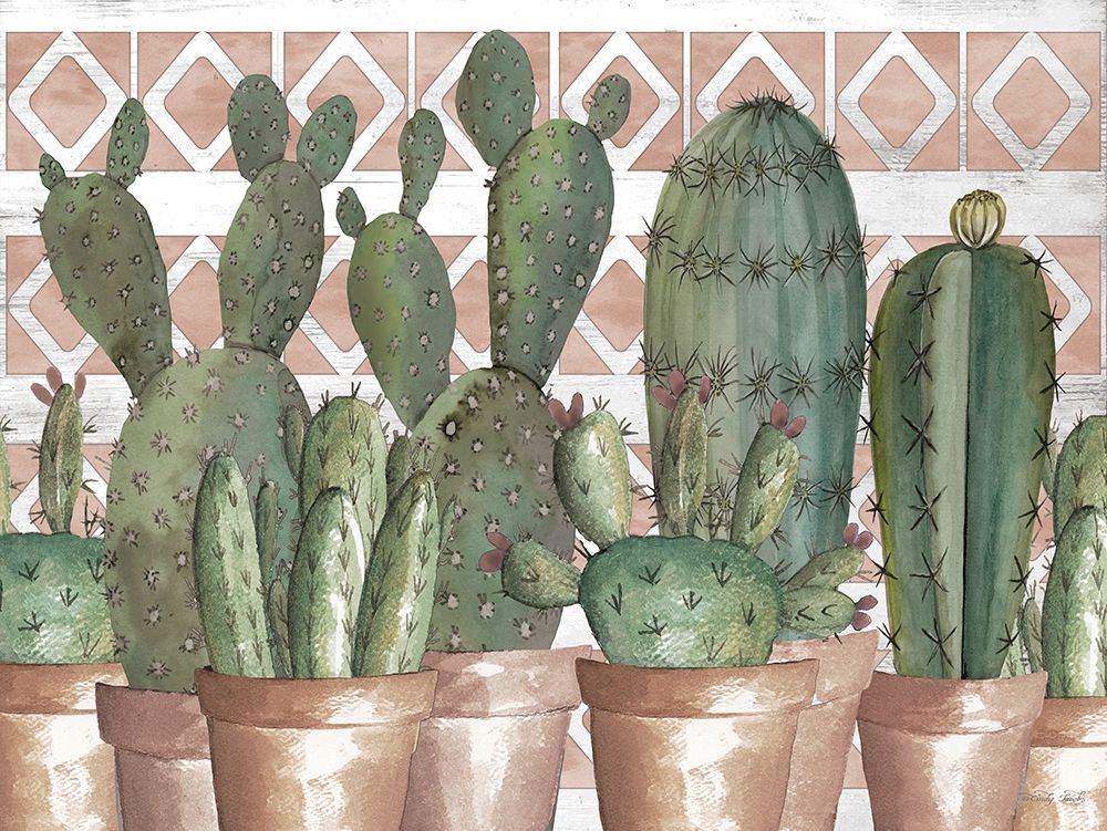 Geo Succulents art print by Cindy Jacobs for $57.95 CAD