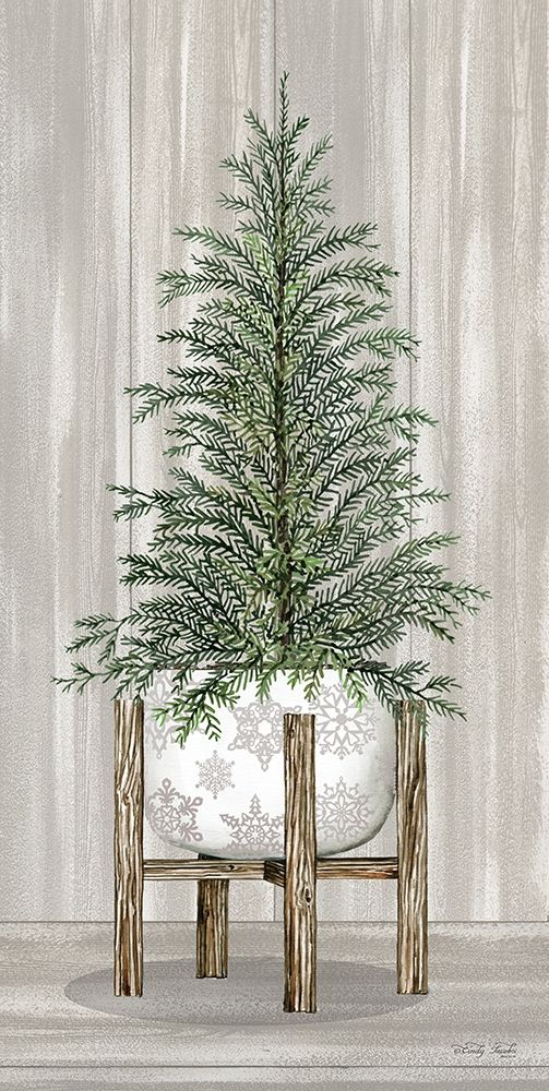 Potted Tree II art print by Cindy Jacobs for $57.95 CAD