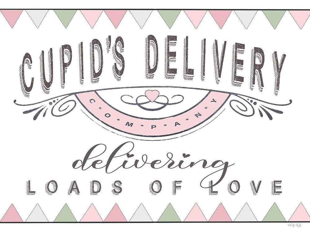 Cupids Delivery - Loads of Love art print by Cindy Jacobs for $57.95 CAD