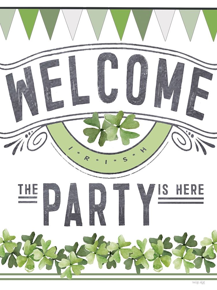 St. Patricks Day Party II art print by Cindy Jacobs for $57.95 CAD