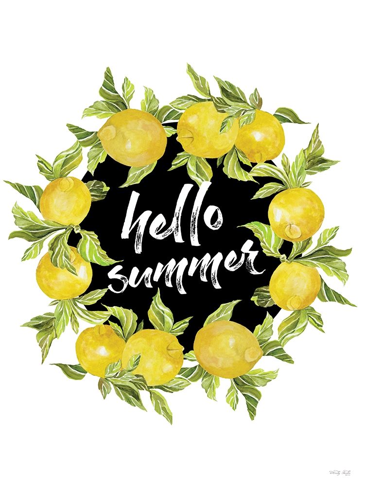 Hello Summer Lemons art print by Cindy Jacobs for $57.95 CAD