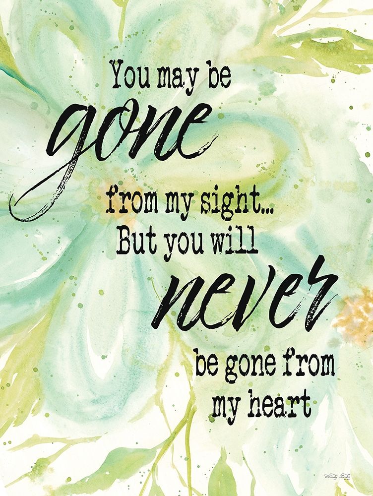 Never Gone From My Heart II art print by Cindy Jacobs for $57.95 CAD