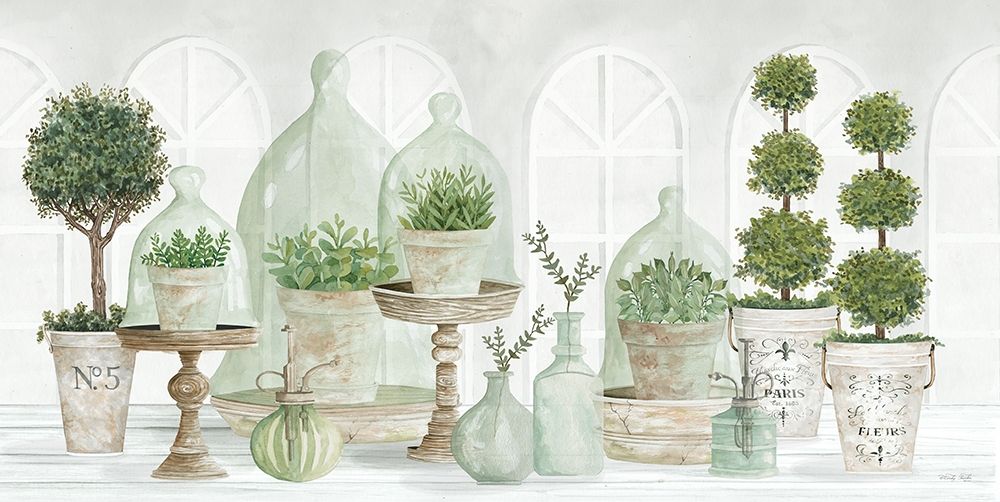 Nice and Neutral Plant Collection art print by Cindy Jacobs for $57.95 CAD