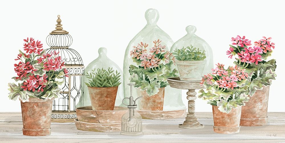 Terracotta Collection II art print by Cindy Jacobs for $57.95 CAD