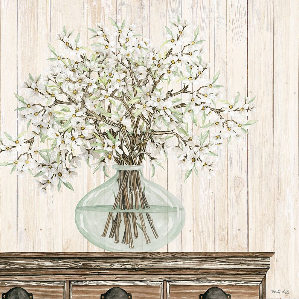 Apple Blossoms art print by Cindy Jacobs for $57.95 CAD