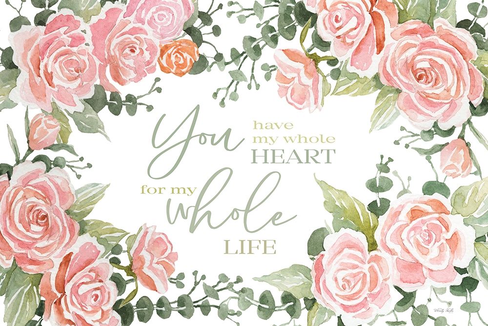 My Whole Heart art print by Cindy Jacobs for $57.95 CAD