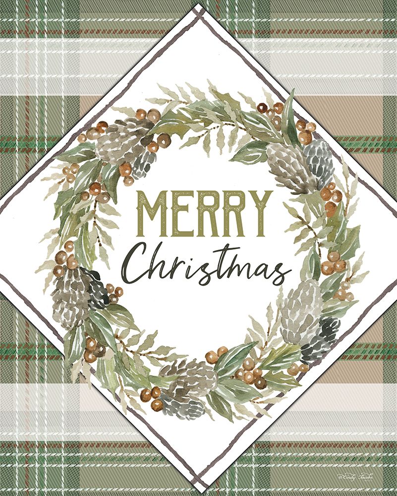 Merry Christmas art print by Cindy Jacobs for $57.95 CAD