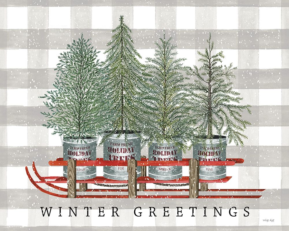 Winter Greetings art print by Cindy Jacobs for $57.95 CAD