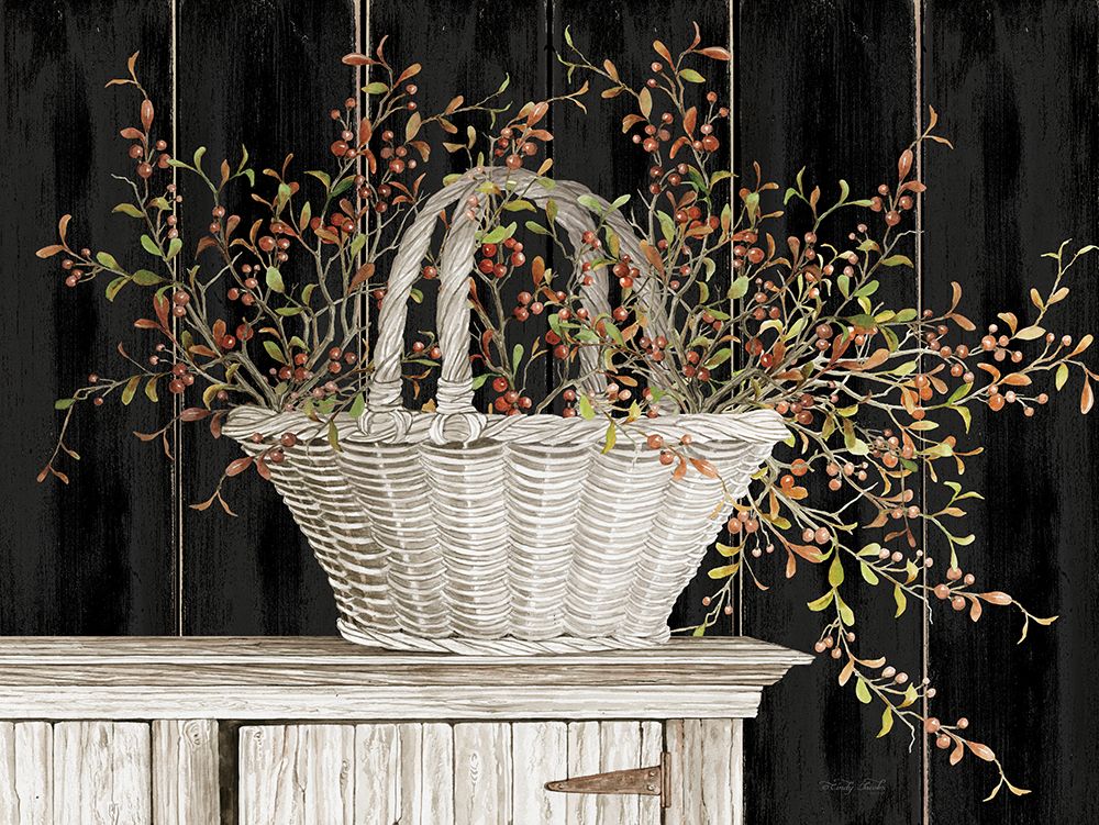 Bittersweet Basket   art print by Cindy Jacobs for $57.95 CAD